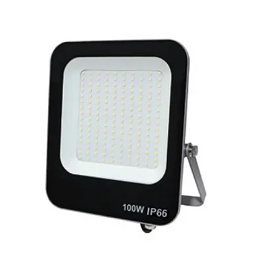 Refletor LED MAX 100W 12000 lumens 6500K branco frio SMD IP66 bivolt.