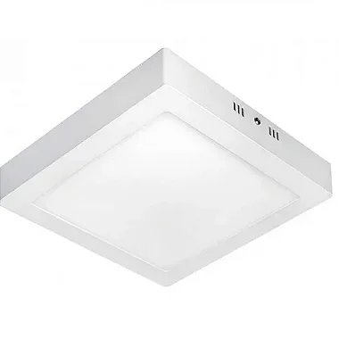 Luminária Plafon LED 36W Quadrado 40cm x 40cm Sobrepor 4000K bivolt.