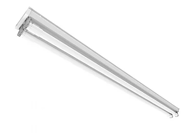Luminária multifuncional na cor branca para 1 lâmpada 9/10W 60cm.