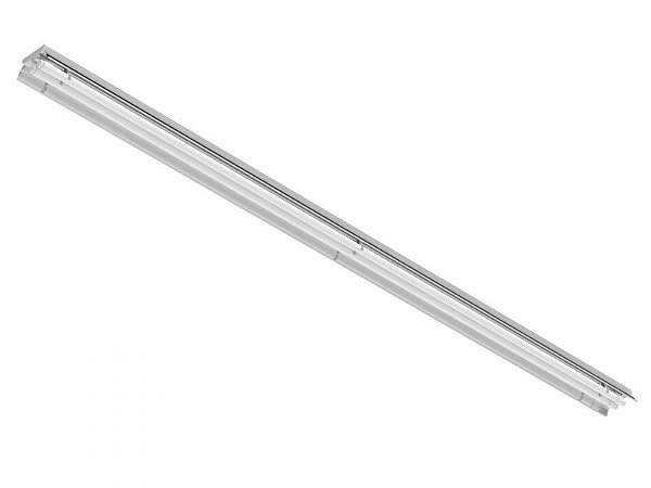 Luminária de sobrepor alto rendimento para 1 lâmpada 36/40/45/65W 240cm (HO).