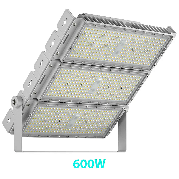Refletor holofote modular LED 600W 84000lm 5000K/6500K IP67.