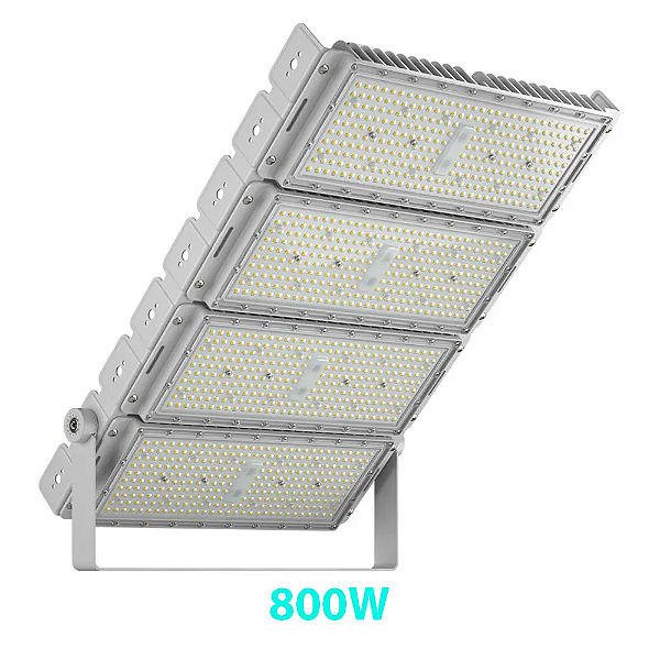 Refletor holofote modular LED 800W 112000lm 5000K/6500K IP67.