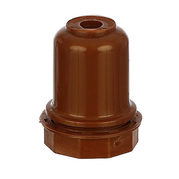 Soquete para abajur plástico cobre E27 4A 250V.