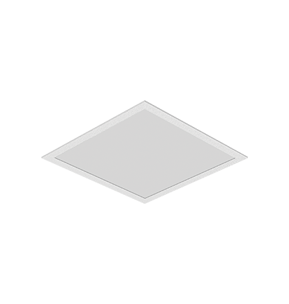 Painel Luminária de Embutir Nya Quadrado Bulbo 8x8x14,7cm Alumínio Branco Fosco