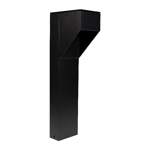 Poste Balizador 270 para Jardim 35cm GU10 para Mini Dicróica Preto.
