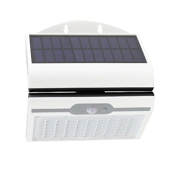 Balizador de LED Solar 54 Leds 40W 6500K Branco Frio Bivolt.