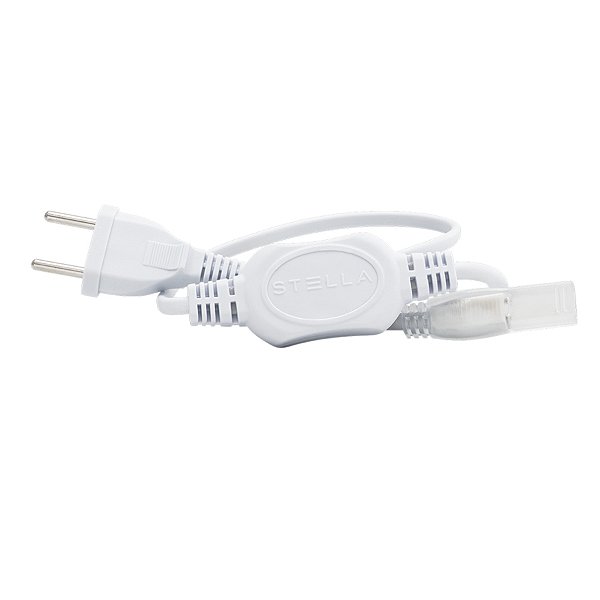 Kit de ligação para fita LED tensão de rede 5W.