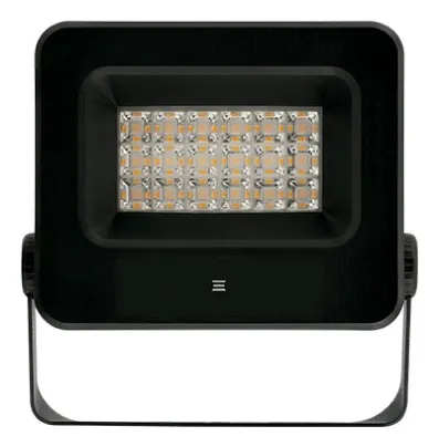 Refletor Projetor Solid 16W 1600 lumens 60° 3000K Preto.