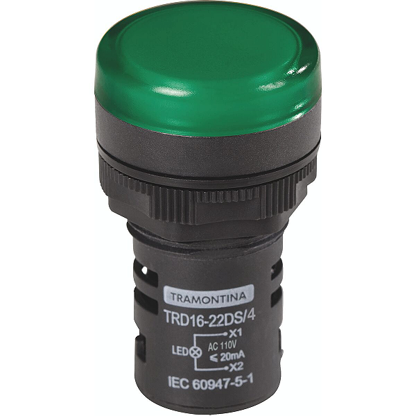 Sinalizador Tramontina TRD16-22DS/4 110 V Verde.