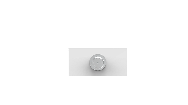 Módulo para tomada coaxial / antena de tv branco - Beleze.