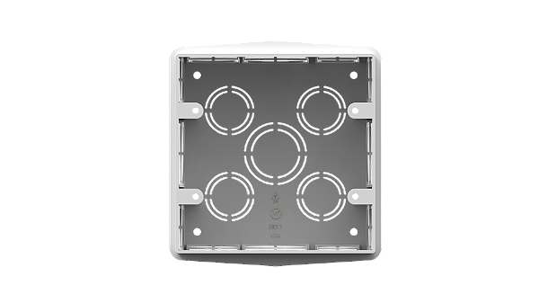 Caixa de embutir para alvenaria 4x4 Branco.