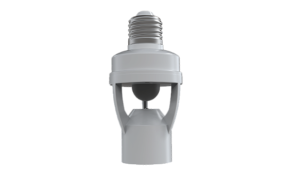Sensor de presença com base E-27.
