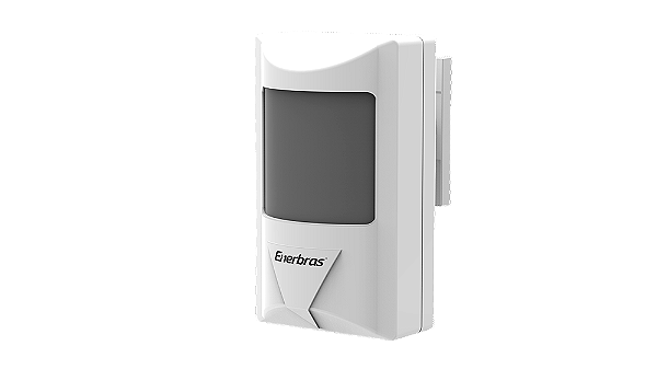 Sensor de presença parede temporizador com fotocélula.