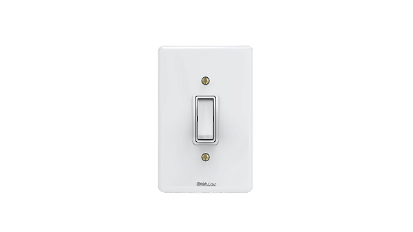 Conjunto interruptor 1 tecla simples Branco - Artis.