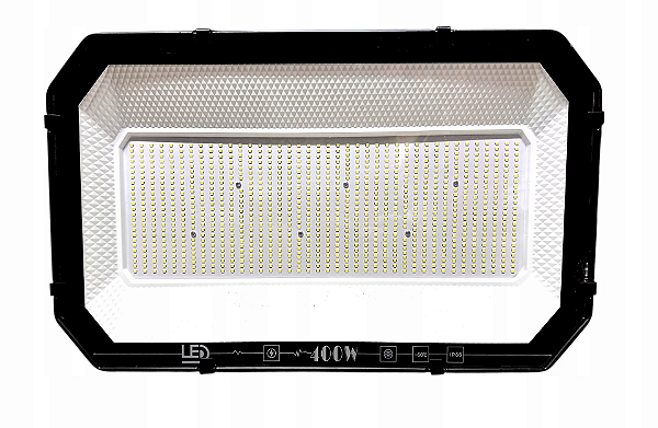 Refletor Ultra LED SMD 400W 3000K 64.000 lúmens IP66.
