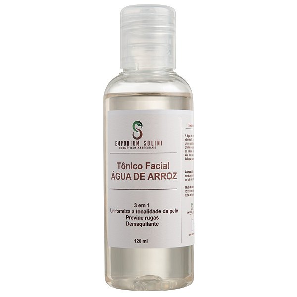 Tônico Facial de Água de Arroz