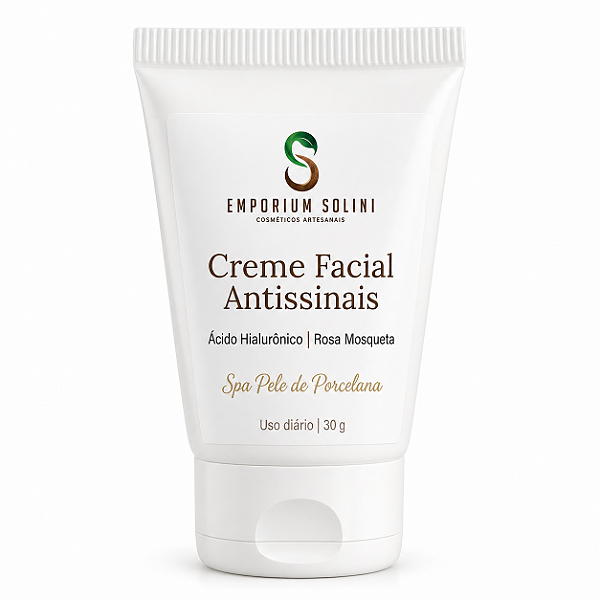 Creme Facial Antissinais Vitamina C Hidratação Pele Firme e Radiante