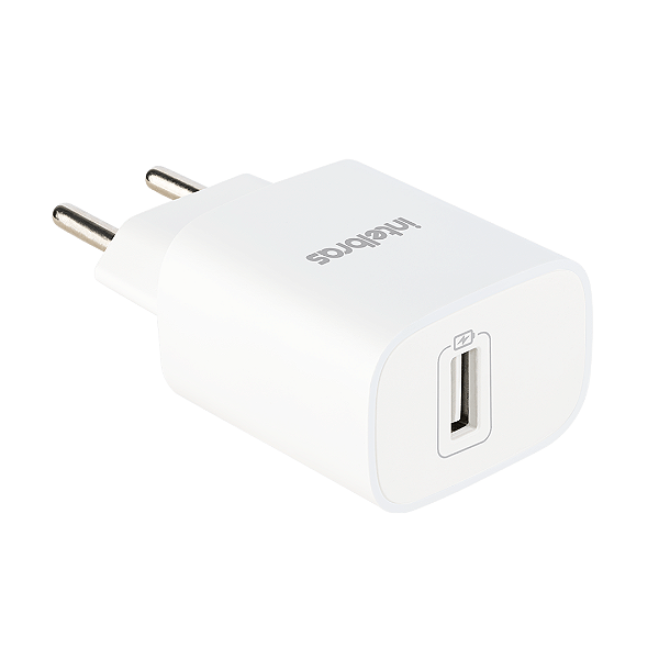 CARREGADOR USB DE 2,4 A - EC 1 FAST BRANCO