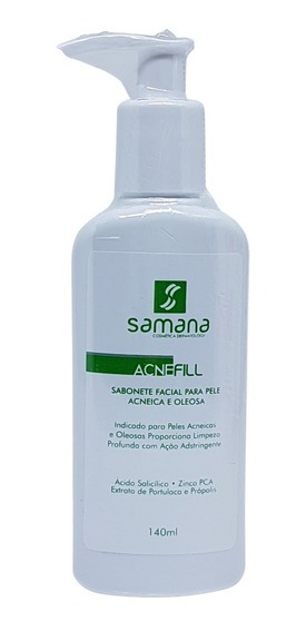 Sabonete Facial Acne Fill - 140g - Samana - Sempre Bella