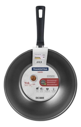 Frigideira Funda Wok Antiaderente Loreto 28 Cm Tramontina Gr