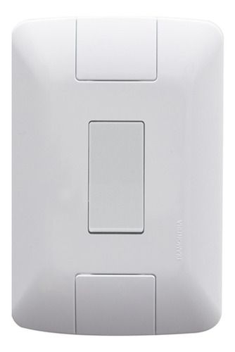 Kit Com 10 Interruptor Simples Tramontina Mod:6a 250v Branco