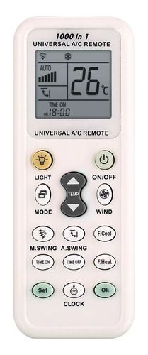 Controle Remoto Universal Ar Condicionado - Talberg