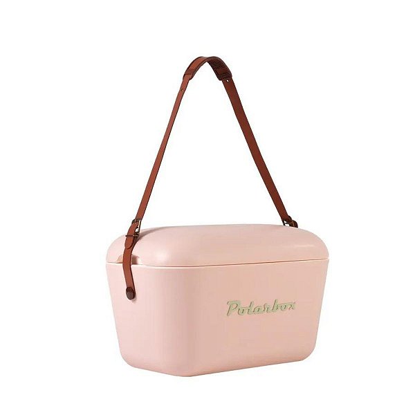 Caixa Térmica Polarbox Premium Retro 12l - Nude E Marrom