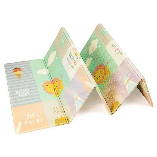 Tapete Infantil Dobravel Tatame De Poliester Facil Limpeza