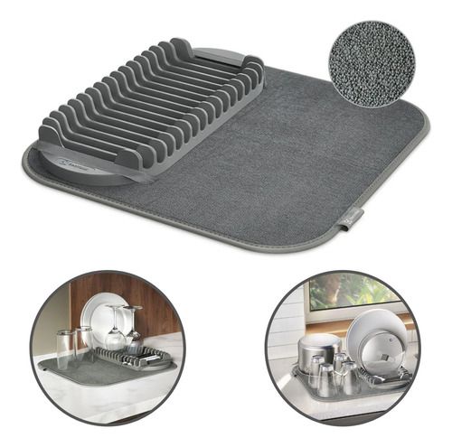 Escorredor De Louças Top Dry Tapete De Microfibra Electrolux