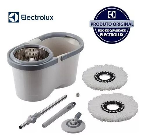 Mop Menalux Electrolux 360° Com Balde Centrífuga Branco