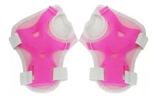 Kit De Proteção Infantil Feminino Rosa Radical Plus Rosa