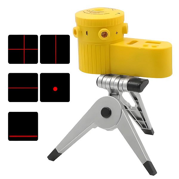 Nivel A Laser Profissional Multifuncional E Tripé Ajustavel