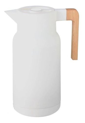 Garrafa Termica Original Wood Fashion Branca 1 Lt Termopro