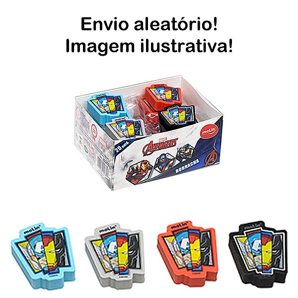 Borracha Avengers Marvel Sortida Molin (1 Unidade)