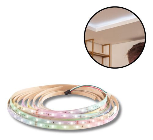 Lampada Fita Led Tramontina Smart Inteligente Rgb 3 Metros