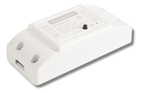Modulo Rele 1 Canal Smart Wifi+ble 90-250v -tramontina