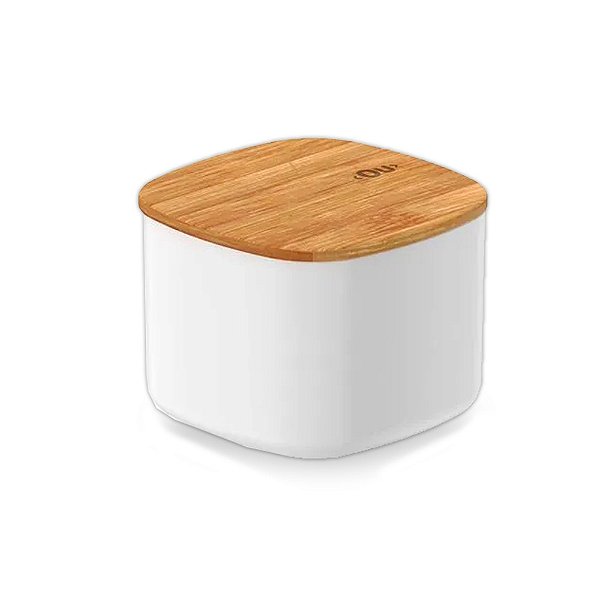 Pote Hermético Organizador De Mantimentos Natural 0,45l Ou