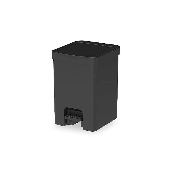 Lixeira Com Pedal 6l Cozinha Banheiro Dual Trium Compacta