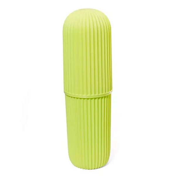 Estojo Porta Escova Dental Guardar Pasta Fio Dental - Verde