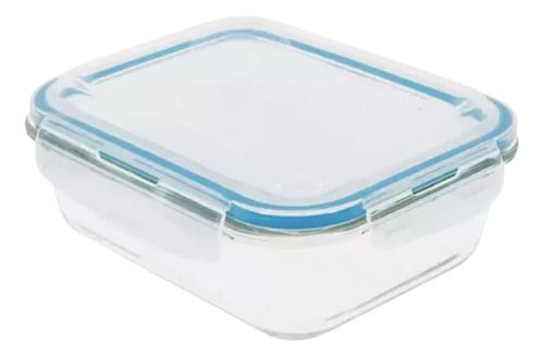 Pote Organizador Vidro Borossilicato Hermético Marmita 600ml