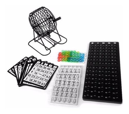Jogo De Tabuleiro Loto Sorteio Bingo Bg-100