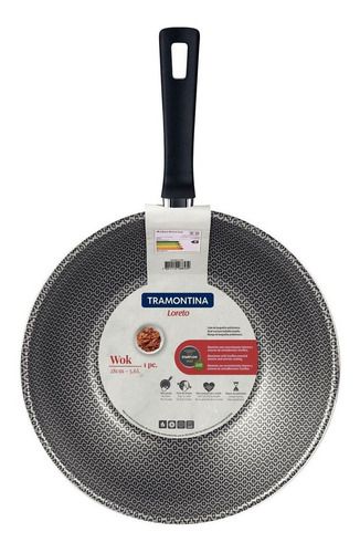 Wok Loreto Antiaderente 28 Cm 3,6 L Tramontina 20395/728
