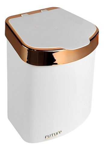 Lixeira Pia Rose Gold Future 521bcr
