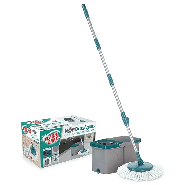 Mop Giratório Duas Águas Fit Mop7504 3 Litros Flashlimp