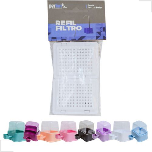 Filtro Purificador De Água Bebedouro Pelos Longos 2 Unidades
