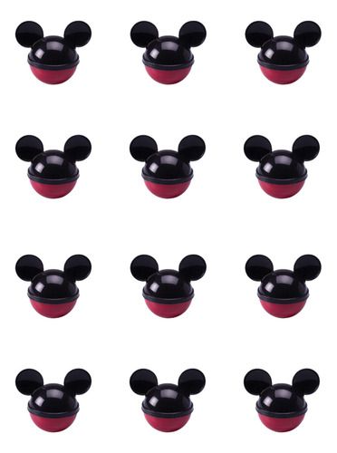 Kit 24 Mini Porta Mix Orelhas Mickey Doces Lembrança Festa