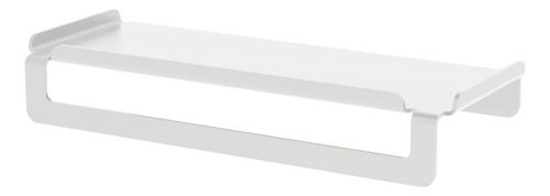 Toalheiro Com Prateleira 28cm - Branco Future 6010bc