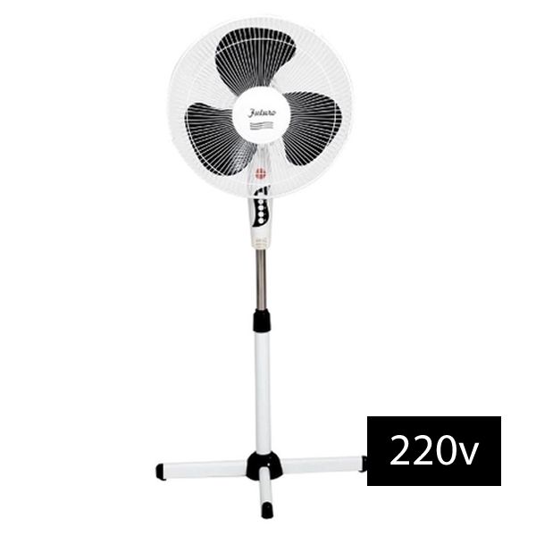 Ventilador Coluna Pedestal 3 Velocidades Branco/preto 220v