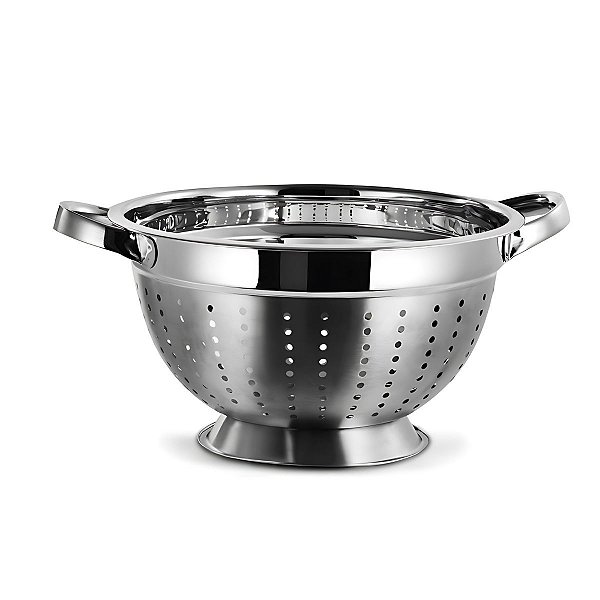 Escorredor De Massas Em Inox 24 Cm - Mimo Style