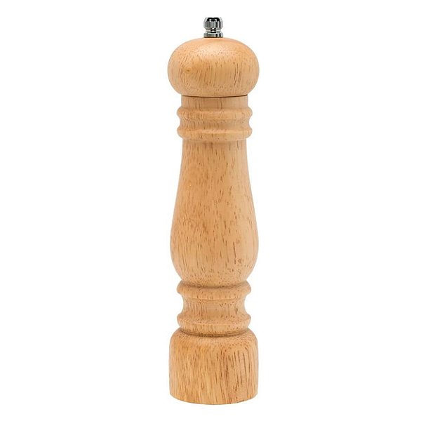 Moedor De Pimenta E Sal Madeira Lamina Inox 21cm
